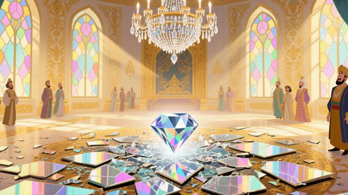 德黑兰皇宫碎镜成钻启示：在破碎中重构生命的艺术