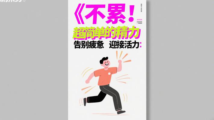 《不累：超简单的精力管理课》：告别疲惫迎接活力