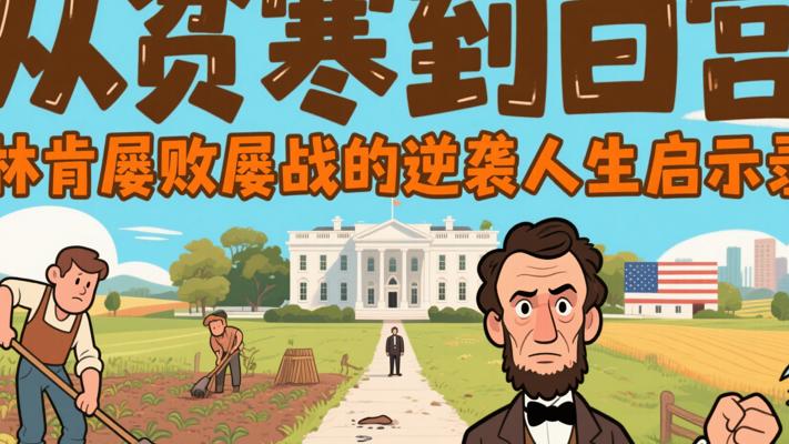 从贫寒到白宫：林肯屡败屡战的逆袭人生启示录