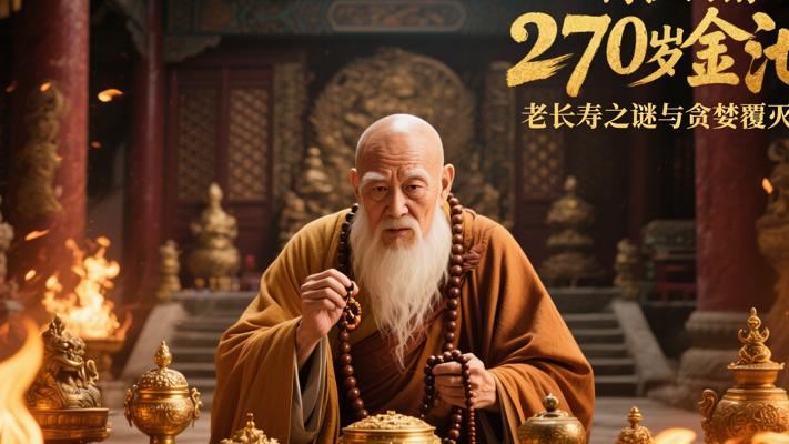 揭秘西游金池长老270岁长寿之谜与贪婪覆灭结局