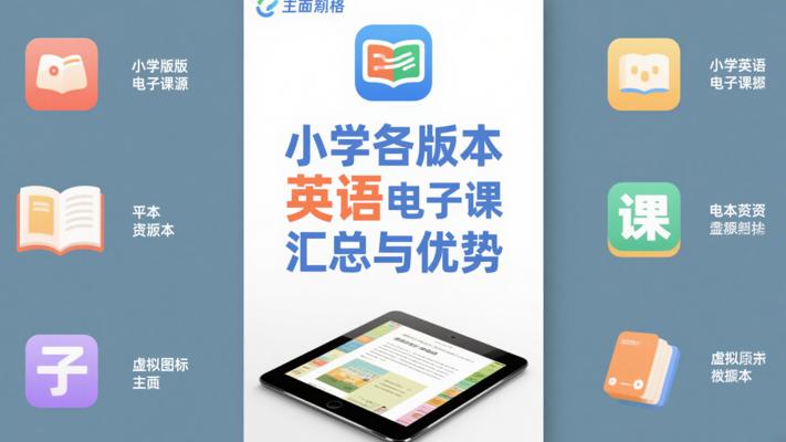 小学各版本英语电子课本资源汇总与优势
