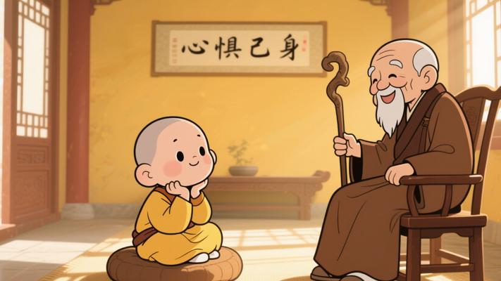 小和尚与老和尚对话悟透人最害怕的是自己