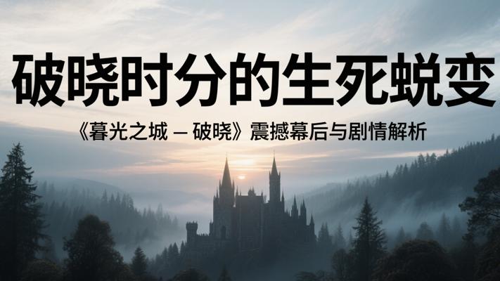 破晓时分的生死蜕变《暮光之城-破晓》震撼幕后与剧情解析