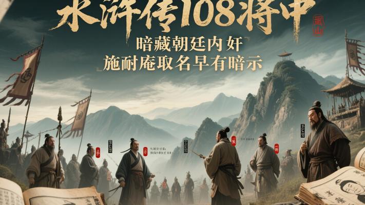 水浒传108将中暗藏朝廷内奸 施耐庵取名早有暗示