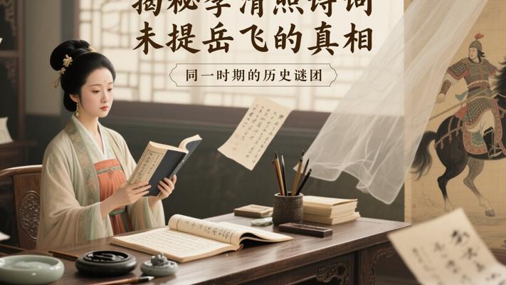 揭秘同一时期李清照诗词未提岳飞的背后真相