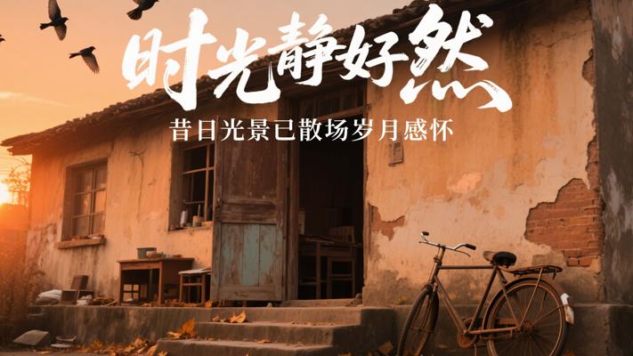 时光静好然昔日光景已散场的岁月感怀