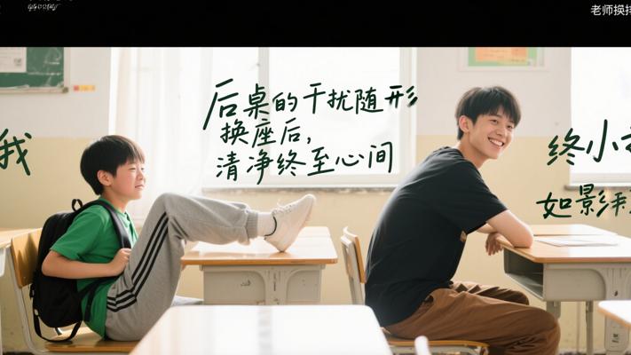 长期受后桌小刘干扰终因换座位迎来清净的经历