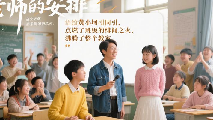 语文老师给小黄小柯编同桌引全班沸腾的绯闻风波