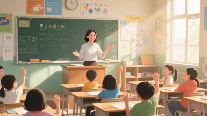 甲乙分班后的温暖遇见：卢老师的英语课堂与成长蜕变