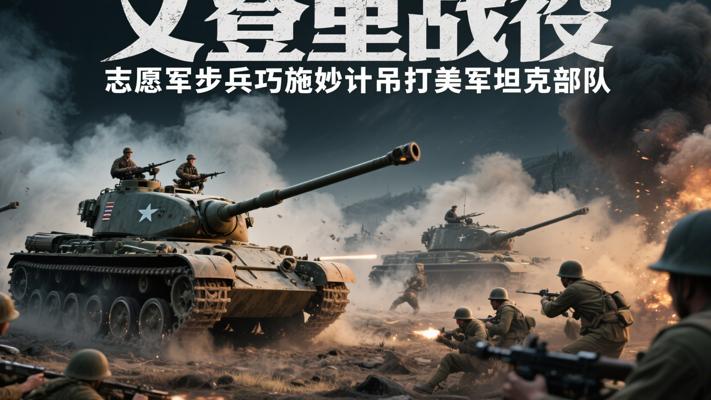 文登里战役：志愿军步兵巧施妙计吊打美军坦克部队