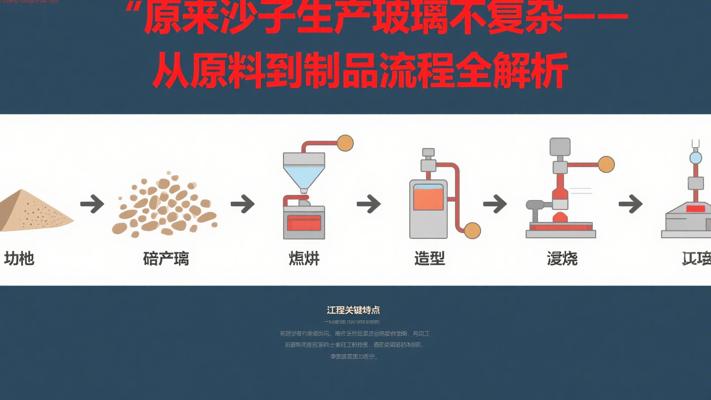 原来沙子生产玻璃不复杂从原料到制品流程全解析