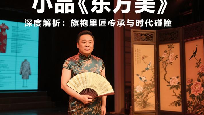 小品《东方美》深度解析：旗袍里的匠心传承与时代碰撞