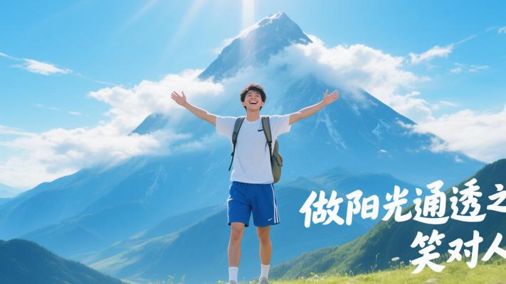 做阳光通透之人笑对人生的故事