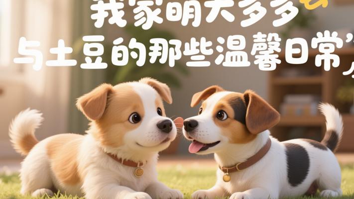 我家萌犬多多与土豆的那些温馨日常