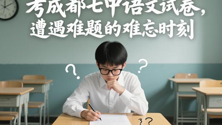 考成都七中语文试卷时遭遇难题的难忘经历