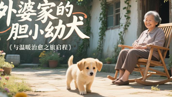 外婆家的胆小幼犬与温暖治愈之旅
