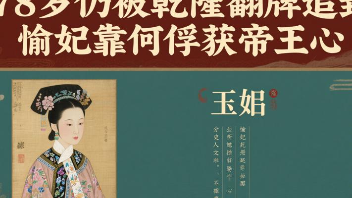 78岁仍被乾隆翻牌追封 愉妃靠何俘获帝王心