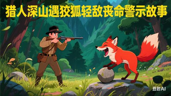 猎人深山遇狡狐轻敌丧命警示故事