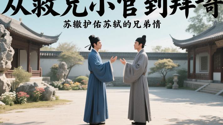 从救兄小官到拜相传奇苏辙护佑苏轼的兄弟情