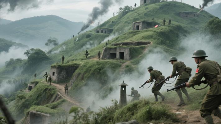 揭秘柑塘之战：解放军穿插连智取越军营级防守高地