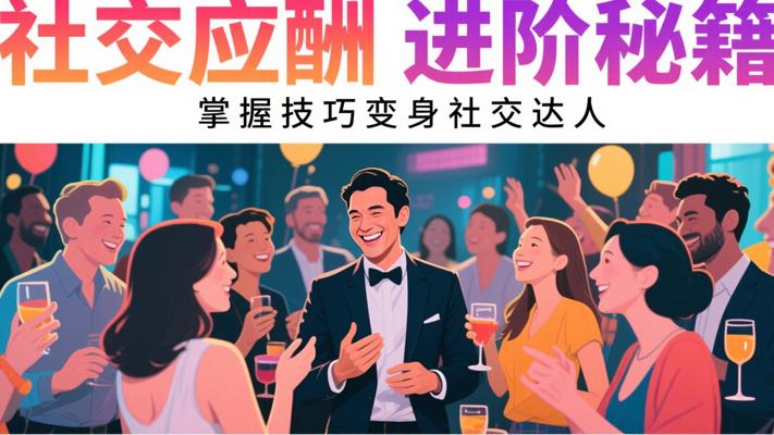 社交应酬进阶秘籍：掌握技巧变身社交达人