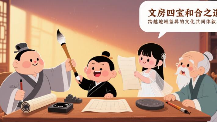 文房四宝的和合之道：跨越地域差异的文化共同体叙事