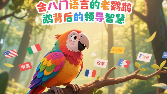 会八门语言的老鹦鹉背后的领导智慧故事