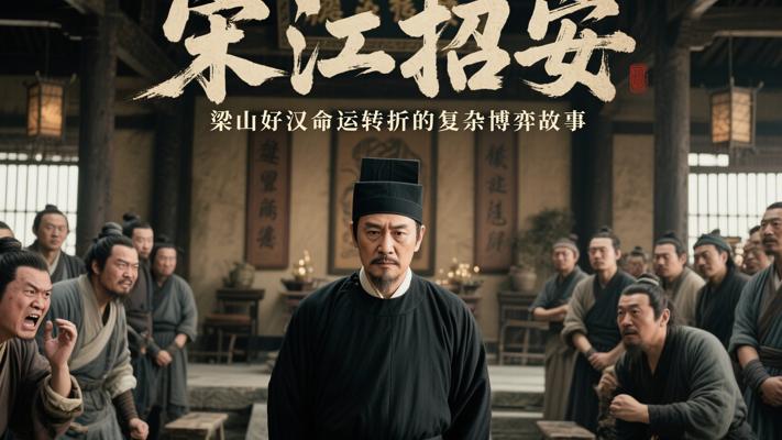 宋江招安梁山好汉命运转折的复杂博弈故事