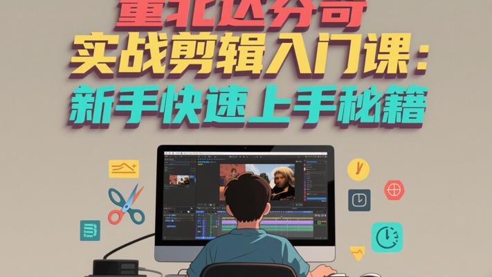 董北达芬奇实战剪辑入门课：新手快速上手秘籍