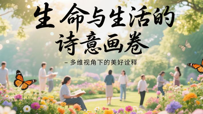 生命与生活的诗意画卷：多维视角下的美好诠释