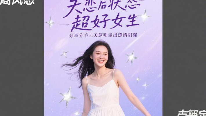 失恋后状态超好女生分享分手三天原则走出感情阴霾