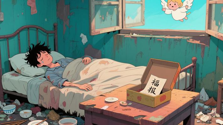 青年因懒惰错过福报饿死的民间故事