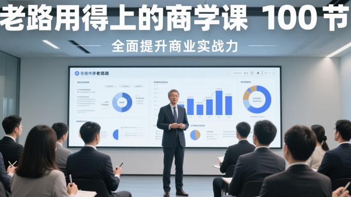 《老路用得上的商学课100节》：全面提升商业实战力