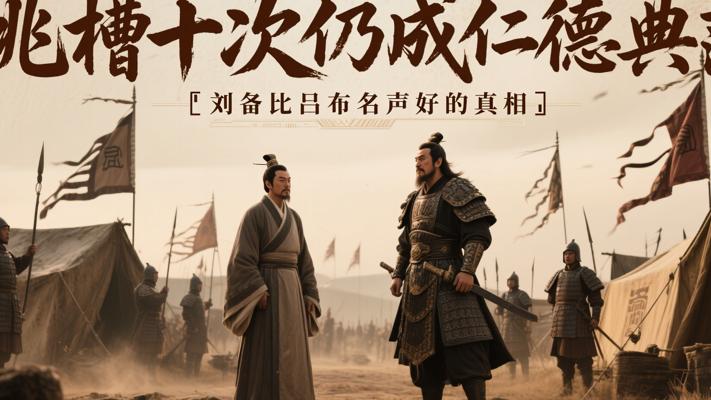 跳槽十次仍成仁德典范：刘备比吕布名声好的真相