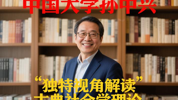 台湾大学孙中兴：独特视角解读古典社会学理论