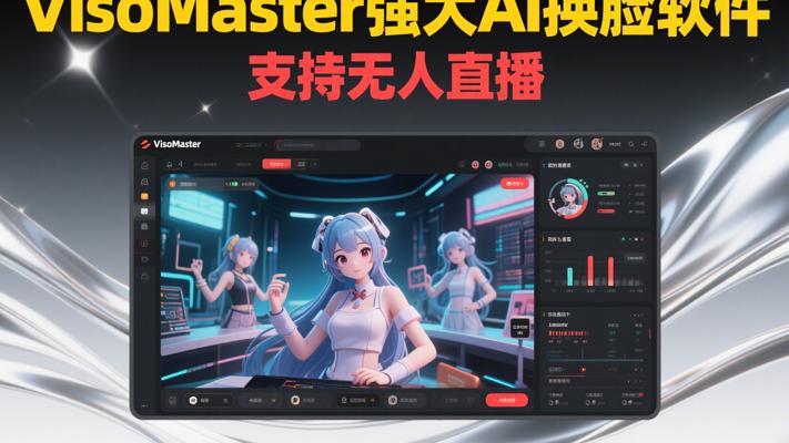 VisoMaster强大AI换脸软件支持无人直播