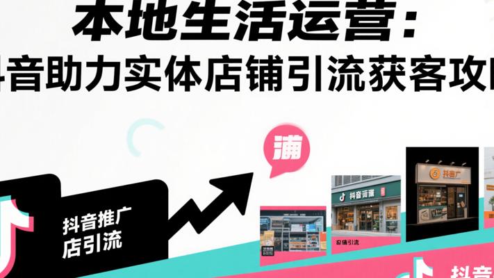本地生活运营：抖音助力实体店铺引流获客攻略