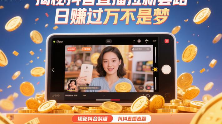 抖音直播拉新套路日赚过万的故事揭秘