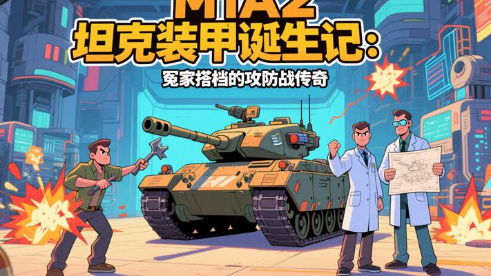M1A2坦克装甲诞生记：冤家搭档的攻防战传奇