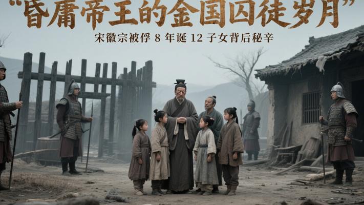 昏庸帝王的金国囚徒岁月：宋徽宗被俘8年诞12子女背后秘辛
