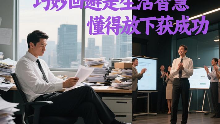 巧妙回避是生活智慧懂得放下获成功故事