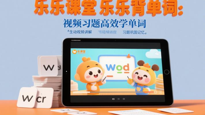 乐乐课堂乐乐背单词：视频习题高效学单词