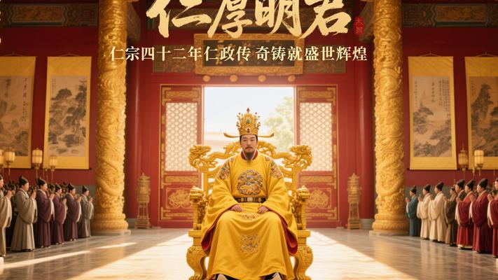 仁厚明君宋仁宗四十二年仁政传奇铸就盛世辉煌