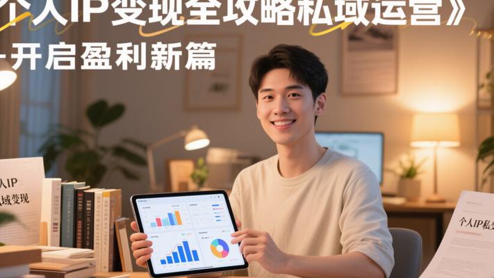 《个人IP变现全攻略私域运营》：开启盈利新篇