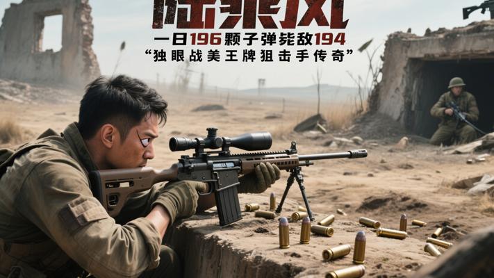 陆乘风196颗子弹毙敌194 独眼战美王牌狙击手传奇