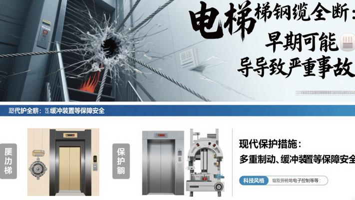 电梯钢缆全断会怎样从早期到现代保护措施大揭秘