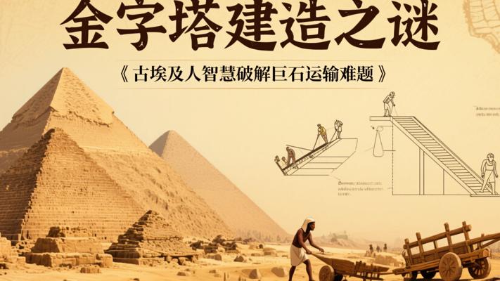 金字塔建造之谜：古埃及人智慧破解巨石运输难题