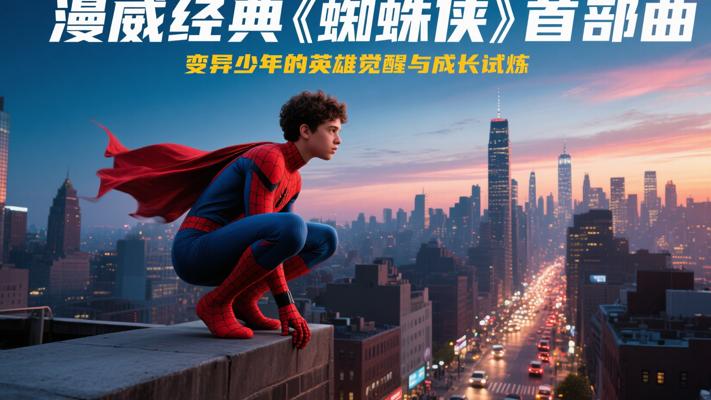 漫威经典《蜘蛛侠》首部曲：变异少年的英雄觉醒与成长试炼