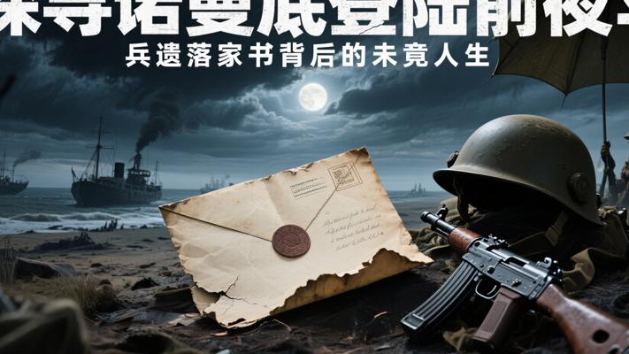 探寻诺曼底登陆前夜伞兵遗落家书背后的未竟人生