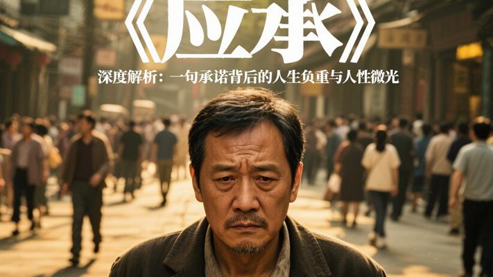 《应承》深度解析：一句承诺背后的人生负重与人性微光